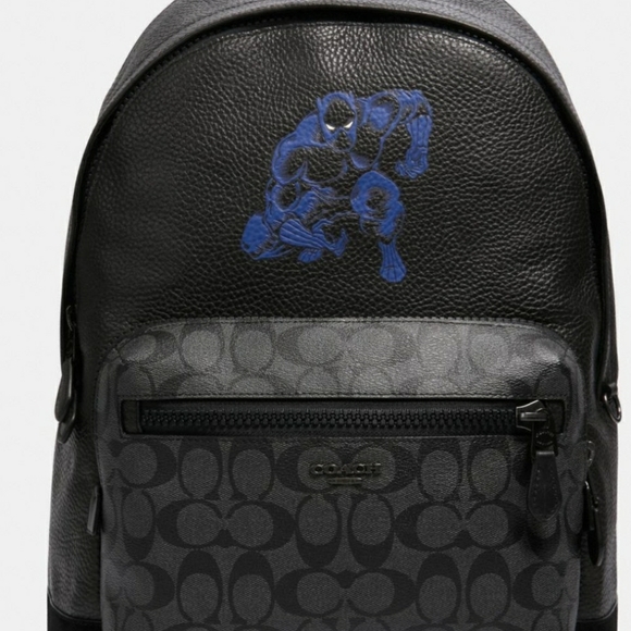 Coach X Marvel West Backpack:Black Panther - Picture 5 of 13